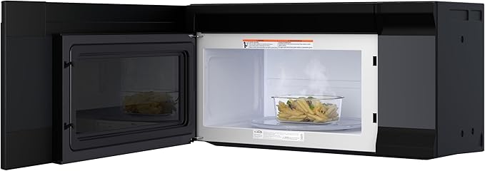KoolMore KM-MOTSC-16BSS inch Range Microwave Oven with Sensor Cooking, 1,000 Watts and 300 CFM in Stainless-Steel and Black, UL Listed, 30 in./1.6 cu. ft
