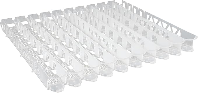 Display Technologies Visi-Slide Gravity Fed Organizer for 12/16oz low ring Beverages on Flat and Angled Shelves in Cold Vaults & Coolers, Drink Organizer (Pack of 2)