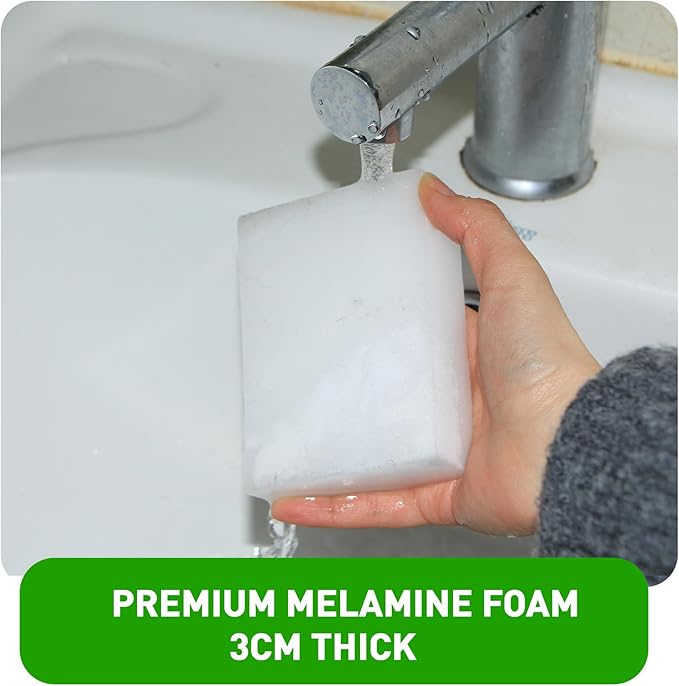 28 Pack Melamine Sponge Thick Melamine Foam in Bulk 2X Thicken Multi-Functional Sponge Eraser for Kitchen Bathroom Sink Tile Office 3.94x 2.76x 1.18in