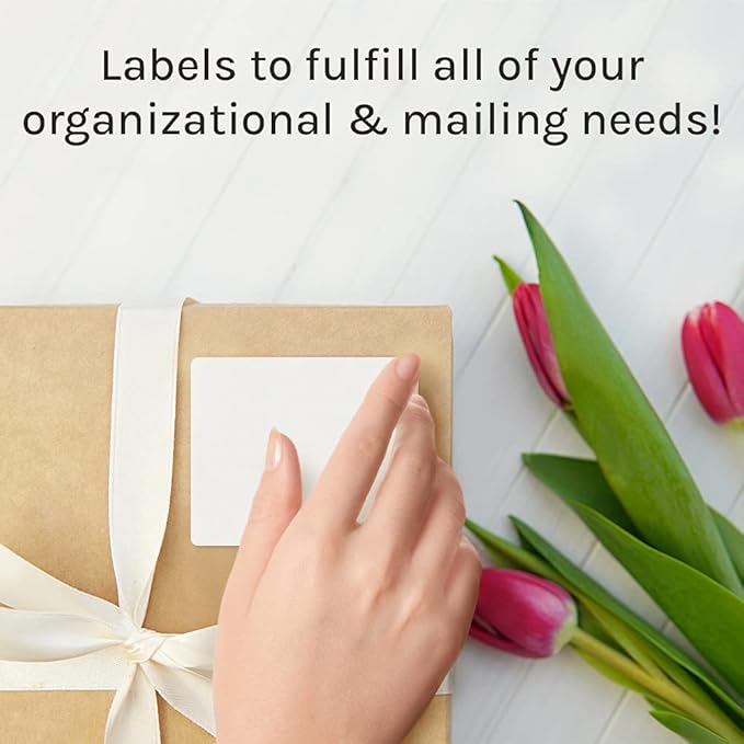 Premium Label Supply White Sticker FBA Labels – 4" x 3.33" – Laser/Inkjet Compatible – (6 per Sheet), 2000 Sheets - 12,000 Total Adhesive Labels