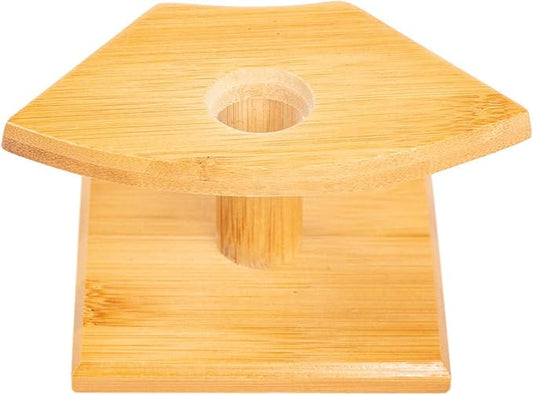 Japanese Style Temaki Sushi Roll Holder Ice Cream Cone Holder With 1-5 Compartments Holes, Kitchen Dining Decor Display Stand, Restaurant Supply Serveware (1 Hole)