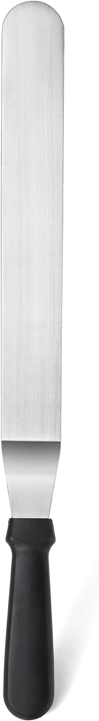 New Star Foodservice 38132 Angled Icing Spatula, 14-Inch Blade, 19-Inch Overall, Silver