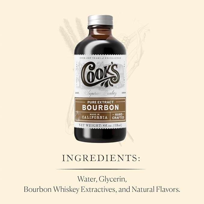 Cook's Bourbon Extract 16 oz