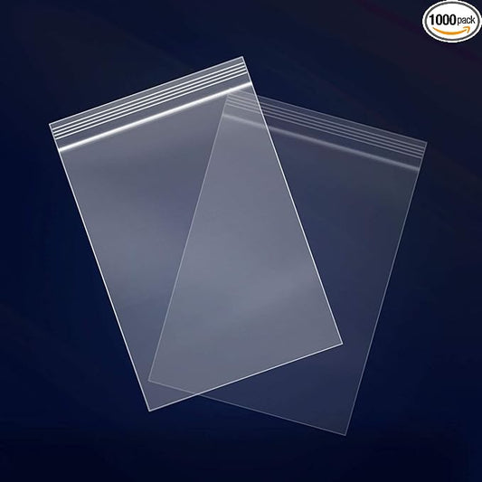 iMailer - 1000 Count - 3" x 4" Small Plastic Bags - Clear Reclosable Zip Bags 2 Mil with Lock Seal Zipper for Coins, Jewelry, Snacks, Treats, Seeds, Party Favors