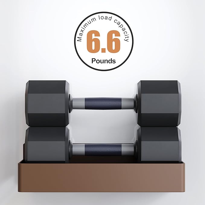 Magnetic Spice Rack for Refrigerator, Kitchen Organizer and Storage Shelf, Brown(4 Pack)…