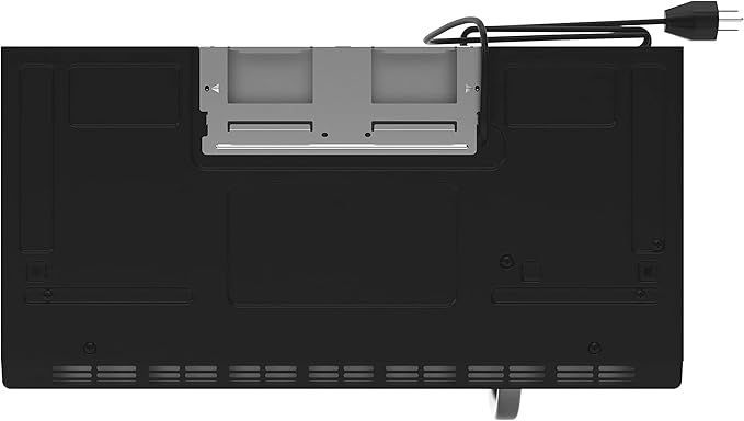 KoolMore KM-MOT-1SS Range Microwave Oven Lamp and 300CFM Recirculation Vent Hood, Auto Cook Menus, Reheat Function, 10 Power Levels, Timer, and Weight Defrost, 30 in/1.6 Cu. Ft, Silver