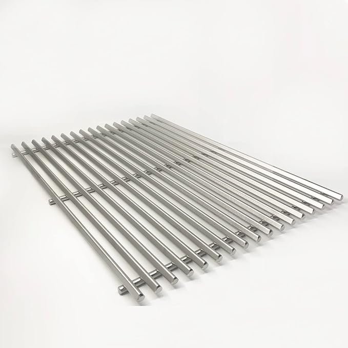 9.5MM 19.5" Sear Grate for Weber Genesis 300 Series, E310 E320 E330 S310 S320 S330, Weber Grill Grate Stainless Steel Cooking Grates Replacement Parts Weber Genesis Grill Grates 7528 7524