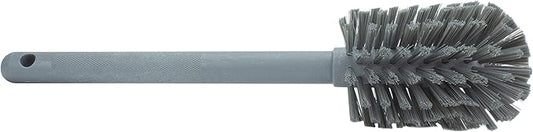 SPARTA Large Water Bottle Brush Ideal for Wide-Mouth Jars, Bottles and Tumblers, Dishwashing Tool with Handle for Home and Commercial Kitchens, Plastic, 12 Inches, Gray