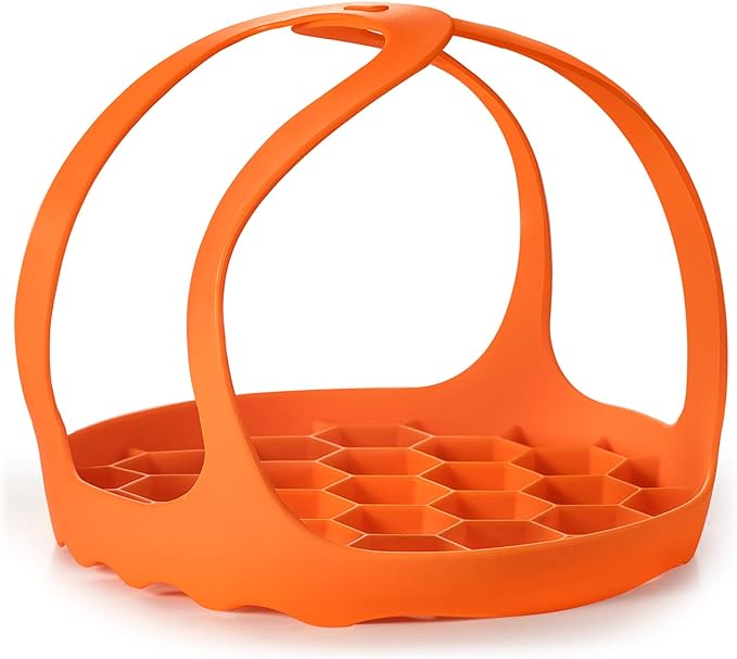 SiCheer Pressure Cooker Sling Silicone Bakeware Sling Compatible with Instant Pot 6 Qt / 8Qt, Compatible with Other Brand Multi-Function Cookers