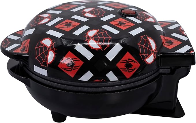 Uncanny Brands Marvel Miles Morales Mini Waffle Maker - Marvel Kitchen Appliance