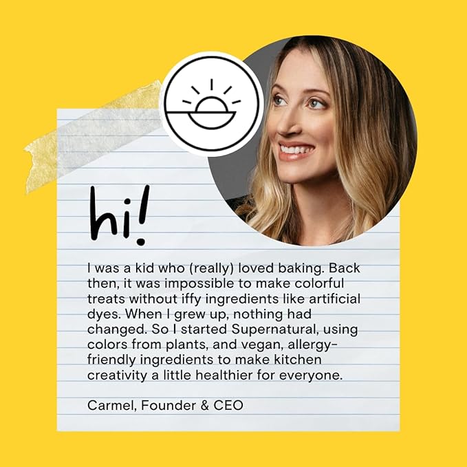 Supernatural Dinomite Natural Confetti Sprinkles, Dye-Free Dinosaur Sprinkles, No Artificial Dyes, Soy Free, Gluten Free, Vegan, 3oz