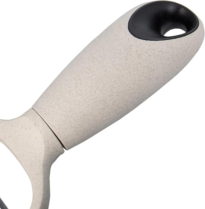 Beille Cream Stainless Steel Wheat Straw Vegetable Peeler Kitchen Utensils