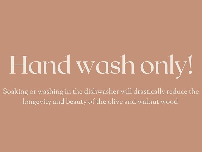 13" Wooden Salad Tongs For Serving, Walnut Kitchen Utensils Set, Salad Servers Mixing Dinner Fork and Spoon Long Handle, Housewarming Gift Ideas, Set of 2 (Walnut Wood)