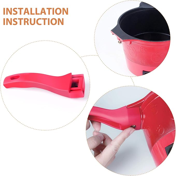 Electric Hot Pot 1.5L, Portable Mini Cooker for Ramen, Soup, Noodles & More – Fast Heating, Adjustable Temp, Non-Stick Pot, Auto Shutoff – Ideal for Dorms, Office, Travel