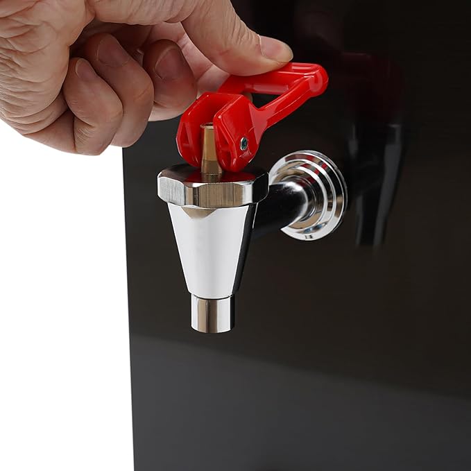 Step-Heating Commercial Hot Water Dispenser, 8L/2.11Gal Hot Water Boiler Dispenser Electric Water Pot Boiler Commercial Boiling Water Machine for Tea Coffee Shop Dessert Shop Hotel - 35L/H 2000W