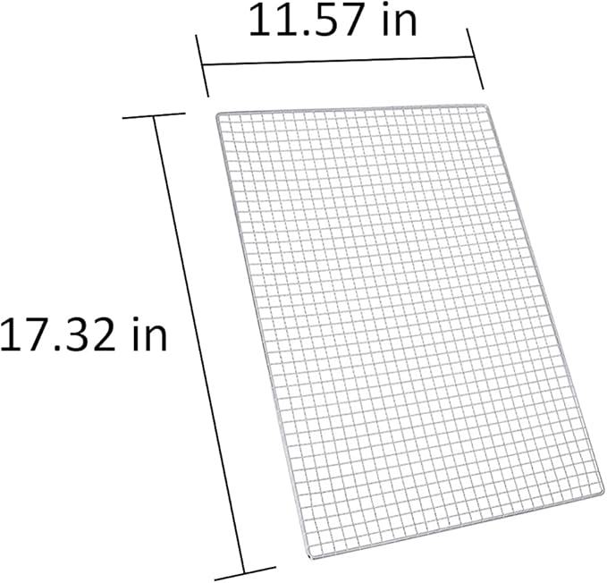 JoyRay Grill Rack Grids, Stainless Steel BBQ Roasting Rack or Baking/Cooling Rack, For Oven and outdoor Barbeque,Oven & Dishwasher Safe.