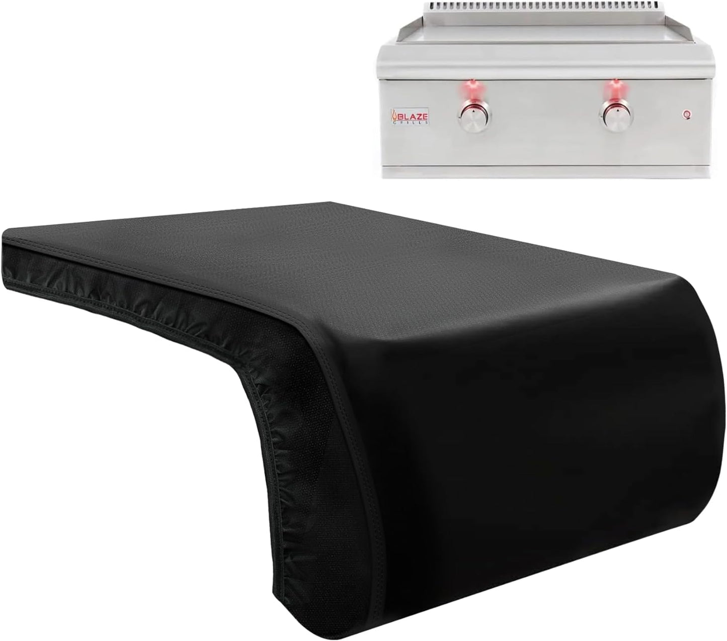 Cover for Blaze Premium LTE 30-Inch Built-in Gas Griddles, Heavy Duty Water-Resistant Cover for Blaze GRDBICV, Outdoor Kitchen Island BBQ Grill Top Cover