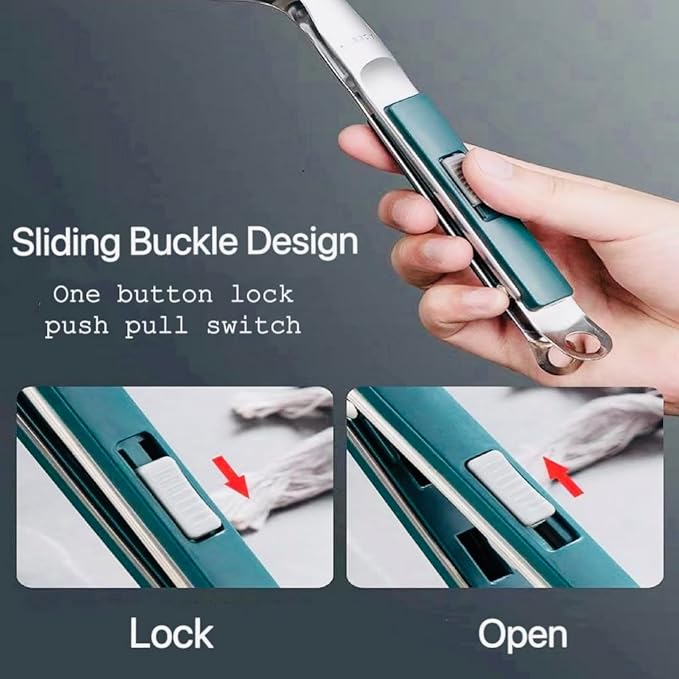 Kitchen Spatula Tongs 11.6 lnch Stainless Steel Grill Clamp Cooking Tongs for Flipping Steak Fish Bread Hamburger Frying Pancake Pie