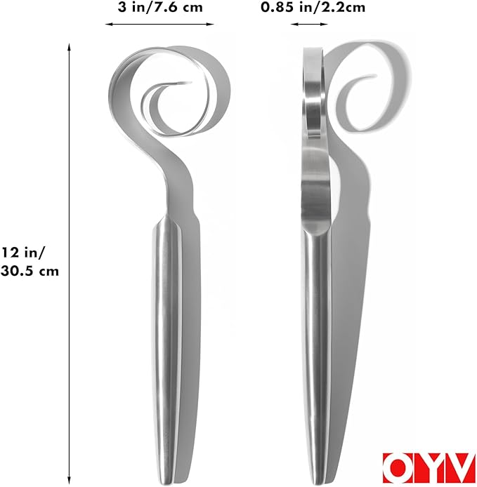 12" Seamless Dough Whisk, 18/10 Stainless Steel Bread Whisk, Danish Whisk for Sourdough, Pizza, Cookies, Pancake & Waffle, Easy to Clean Sour Dough Tools