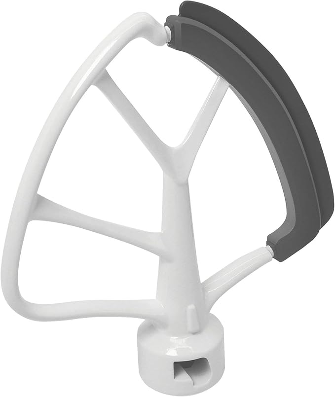 4.5-5 Quart Flex Edge Beater for Tilt-Head Stand Mixers White
