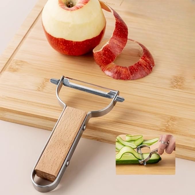 Vegetable Peeler for Kitchen, 304 stainless steel blade sharp, smooth peeling, good results
