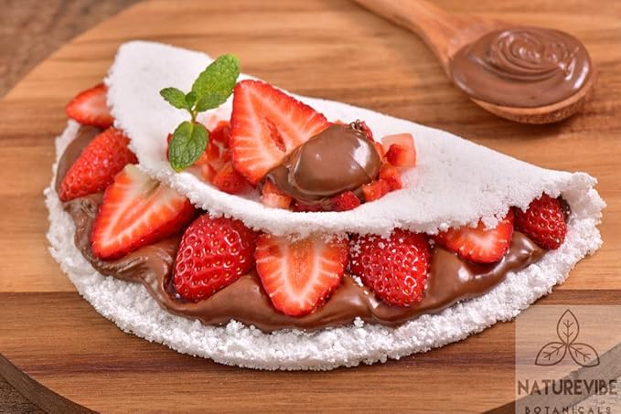 Naturevibe Botanicals Tapioca Flour 2lb Premium Quality | Used for Baking and as Thickener