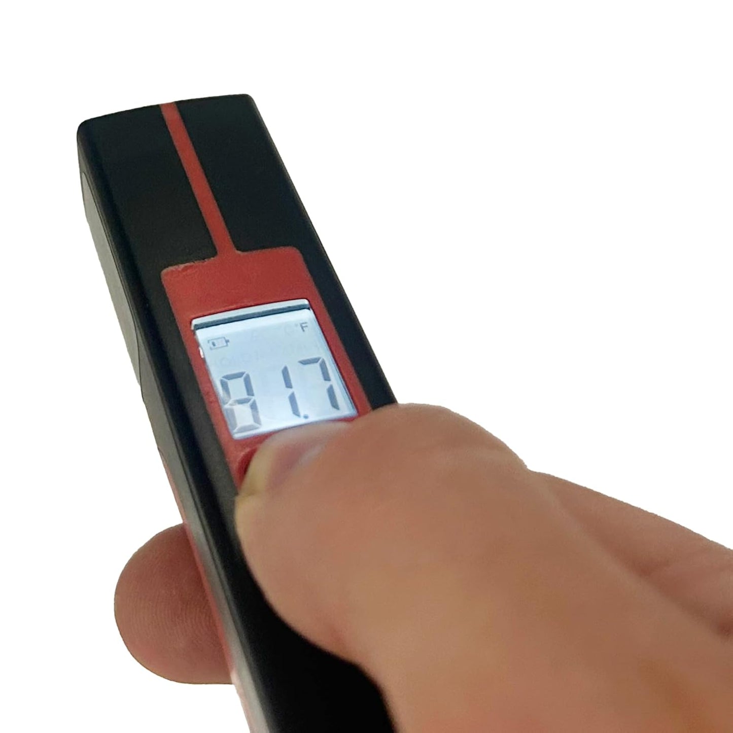 Lancer IR Pen Digital Infrared Thermometer, Black, Handheld Temperature Scanner with LCD Display, 9:1 Distance Ratio, for Fire Sprinkler Inspections