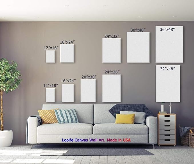 Looife Kitchen Wine Bottle Canvas Wall Art, 24x36 Inch Gallery Wrapped Red Wine with Grapes Picture Prints Wall Decor, Modern Art Deco for Dining Room and Bar Wall Decoration