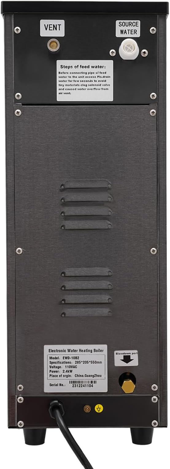 Step-Heating Commercial Hot Water Dispenser, 20L/5.28Gal Hot Water Boiler Dispenser Electric Water Pot Boiler Commercial Boiling Water Machine for Tea Coffee Shop Dessert Shop Hotel - 45L/H 3000W