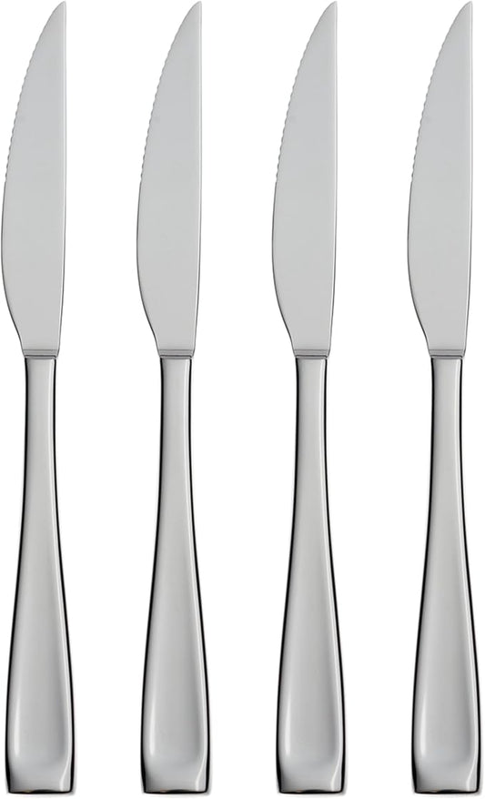 Oneida Moda Fine Flatware Steak Knives, Stainless
