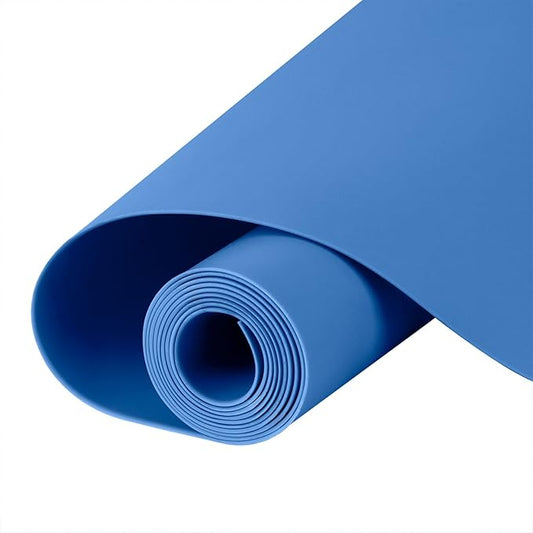 Silicone Mats for Kitchen Counter, Nonslip Silicone Mats for Crafts Countertop Protector Heat Resistant Mat (Light Blue, 78.7"L x 15.7"W)