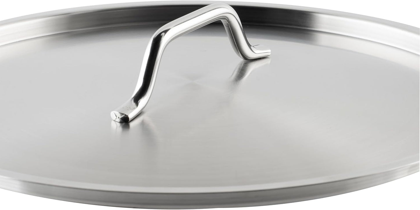 Winco Cover for SST, 24 Quart, Stainless Steel