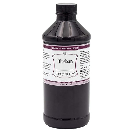 Lorann Oils Blueberry Bakery Emulsion: Realistic Blueberry Flavor, Perfect for Elevating Berry Notes in Baked Goods, Gluten-Free, Keto-Friendly, Blueberry Extract Substitute Essential for Your Kitchen