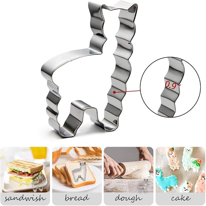 Cinco de Mayo/Mexican Fiesta Pinata Cookie Cutters Stainless Steel Cake Tool DIY Pastry Decorating (9pcs)