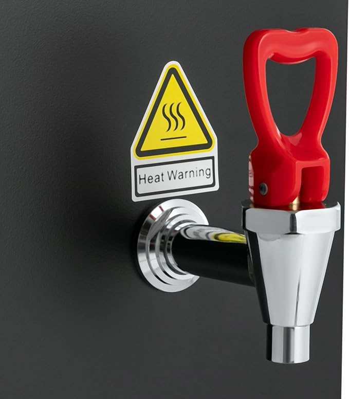 Step-Heating Commercial Hot Water Dispenser, 15L/3.96Gal Hot Water Boiler Dispenser Electric Water Pot Boiler Commercial Boiling Water Machine for Tea Coffee Shop Dessert Shop Hotel - 28L/H 2500W