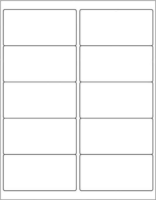 9527 Product 10 UP Sticker Labels,2x4 inches FBA Shipping Address Labels for Laser/Ink Jet Printer,Total 10000 Labels