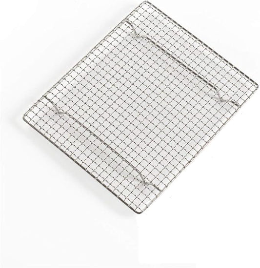 304 Stainless Steel Cooling Rack Versatile Baking Rack Heat Resistant Rust Proof Sturdy Grate 10.6"*6.3"