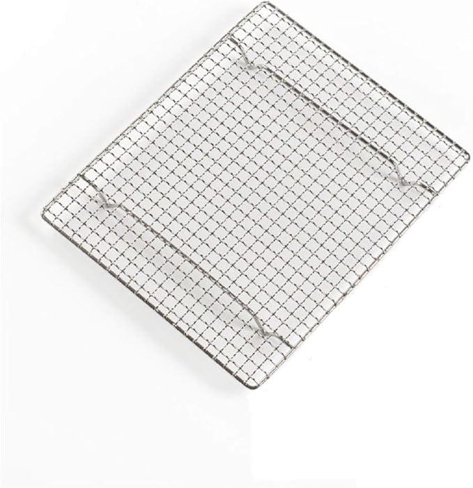 304 Stainless Steel Cooling Rack Versatile Baking Rack Heat Resistant Rust Proof Sturdy Grate 10"*7.5"