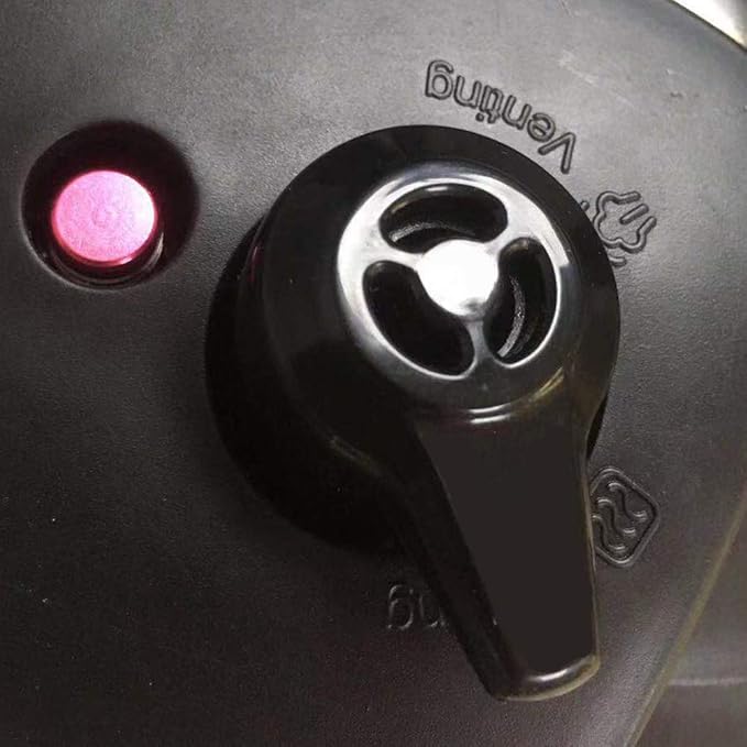 6QT Silicone Sealing Ring 3 Pack with Steam Release Valve | Fits Duo/Lux/Ultra 5QT & 6QT Cookers, Dishwasher Safe.