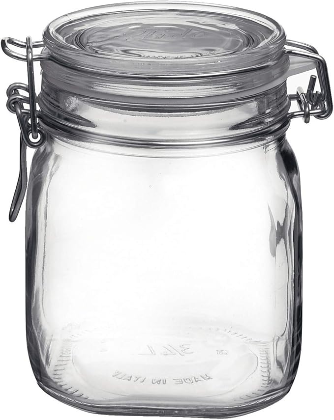 BORMIOLI ROCCO Square Fido Jar 0.75 Liter, 1 EA