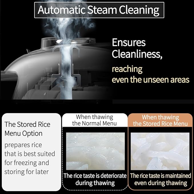 [CUCHEN] CRH-TWS0610PWUS, IH Induction Heating Dual Pressure Rice Cooker, 6 Person | 6-cup, 1.14Quarts (uncooked) 12-cup, 2.28Quarts (cooked), Full Stainless Inner Pot, Automatic High/Non-Pressure, Easy Open Handle, Auto Steam Clean, Made in Korea