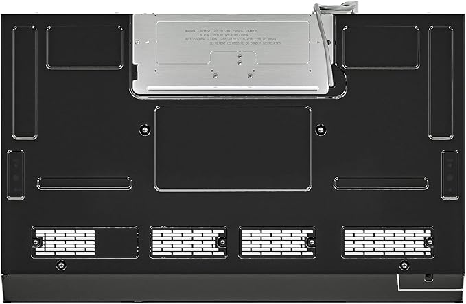 KoolMore KM-MLPOT-1SS 30 Inch Over-The-Range Low Profile Microwave, Built-in, 10 Levels, 13.5” Glass Turntable, 1000-Watt Power, Advanced Air Vent, and Heat Circulation, 30 in/1.2 Cu. Ft, Silver