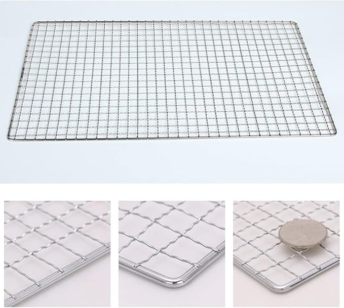 JoyRay Grill Rack Grids, Stainless Steel BBQ Roasting Rack or Baking/Cooling Rack, For Oven and outdoor Barbeque,Oven & Dishwasher Safe.
