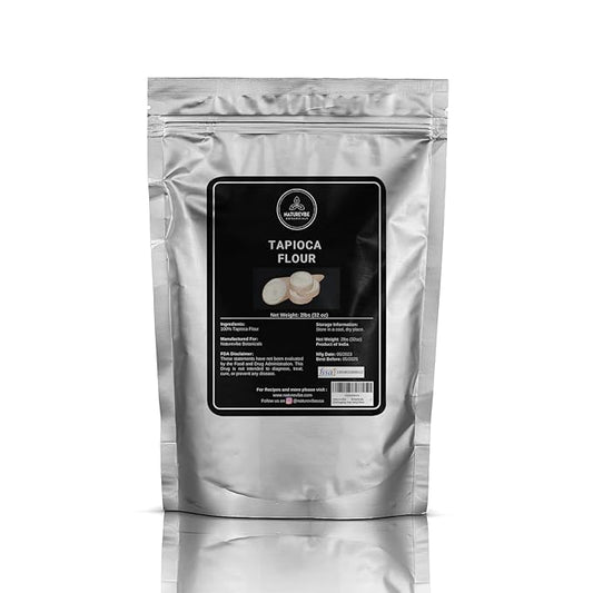 Naturevibe Botanicals Tapioca Flour 2lb Premium Quality | Used for Baking and as Thickener