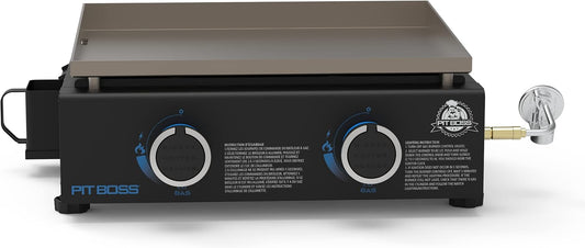 Pit Boss 10960 2-Burner Tabletop Griddle, Black