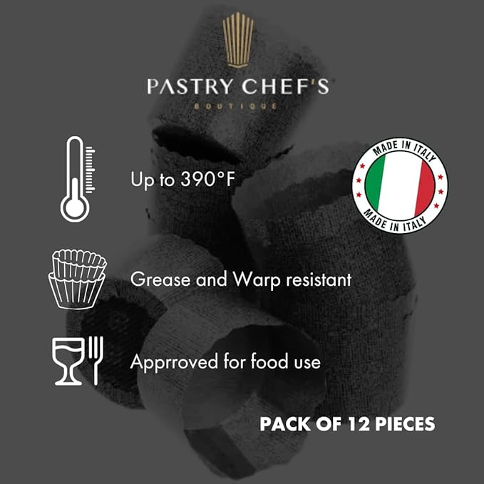 Pastry Chef's Boutique Thin Panettone Paper Pan Mold (Thin Paper - Small 500gr) - Pack of 12