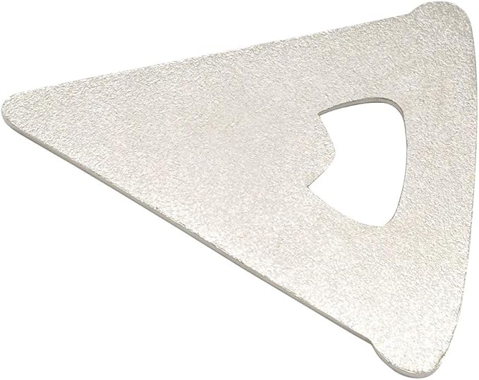 Island Dogs Pizza Shaped Bottle Opener - Stainless Steel, Novelty Design, Perfect for Pizza Lovers, Tailgates, Funny Kitchen Gadget Collectors, White Elephant Gifts