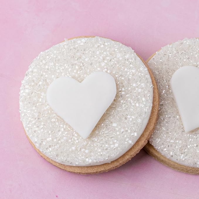 Sweets Indeed Sprinkles, Edible Sprinkle Sugar Mix, Perfect for Cake Decorations, Baking, Ice Cream, Cookies, Cupcake Topper, 5 ounces (White)