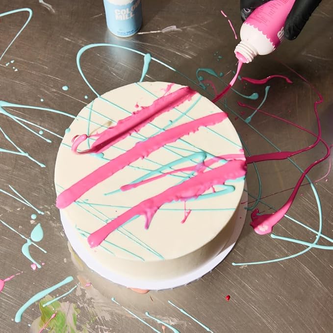 Colour Mill Chocolate Drip Easy-Melt Drizzle for Desserts, 125 Grams Candy