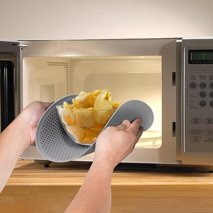 Silicone Bowl Covers - Microwave Splatter Cover & Dish Covers for Oven Cooking